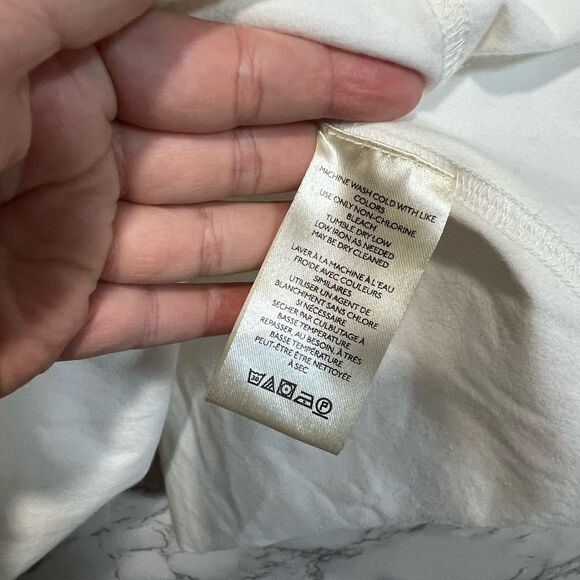 Free People Layla Halter Tunic Tank Color: Optic White Size XL - Picture 8 of 11